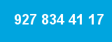 927 834 41 17 927 834 41 17